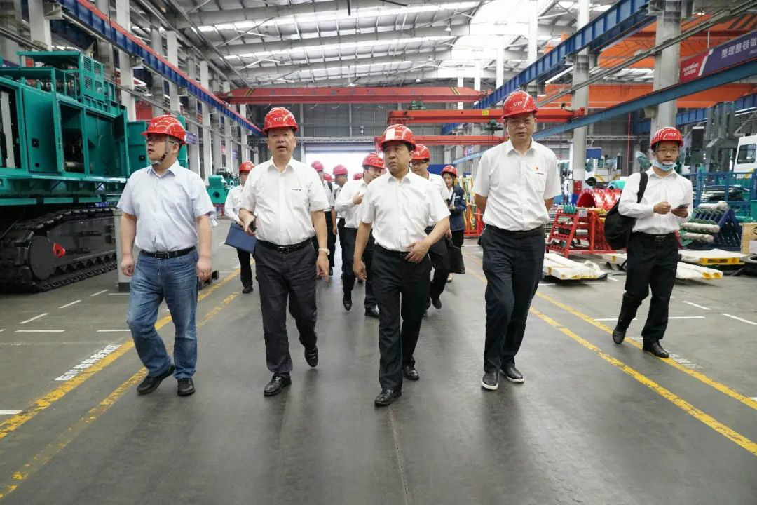 中铁装备赵华总经理莅临ca888亚洲城智能交流