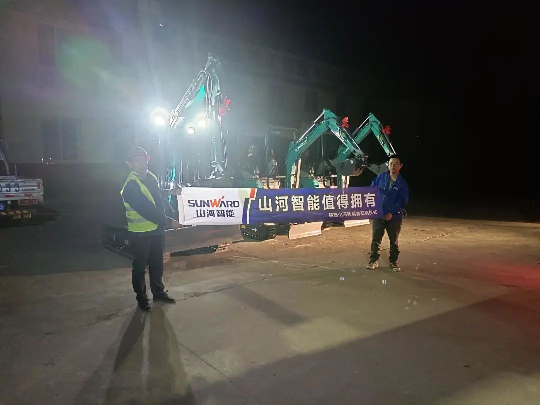 好服务、好设备！ca888亚洲城智能挖掘机再获客户追加订单