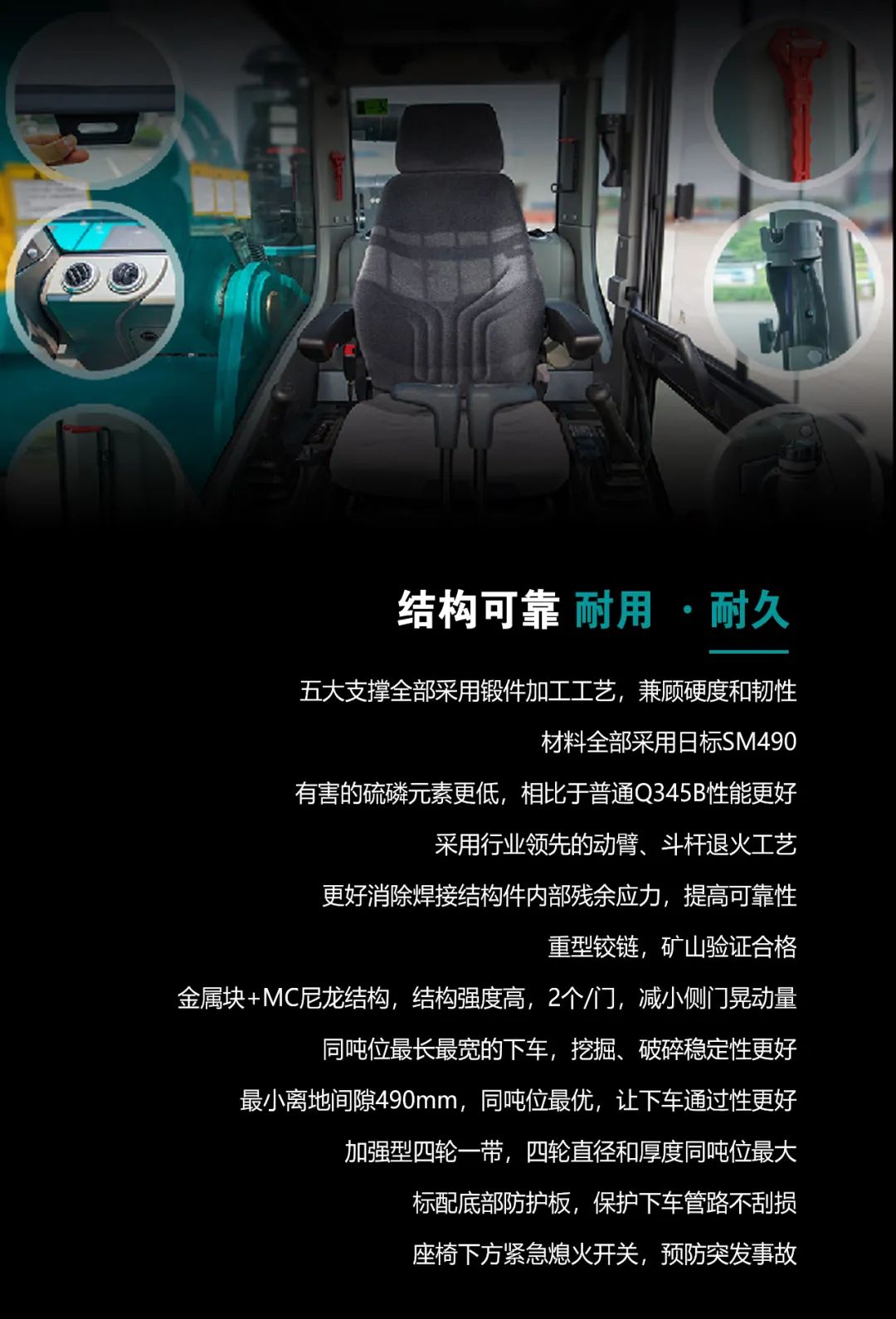 一图读懂 | 高配、高效！ca888亚洲城智能新一代26吨级挖掘机助您“掘”胜千里