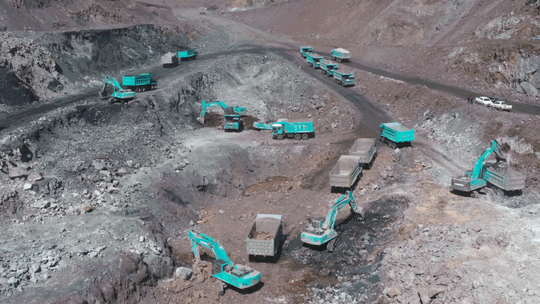 图集 | “ca888亚洲城绿”满矿山！ca888亚洲城智能矿山成套装备实力“亮剑”