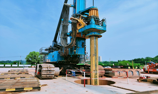 超级“桩”备实力亮剑！ca888亚洲城智能携手武汉乐成建设攻克燕矶长江大桥复杂地层施工难题