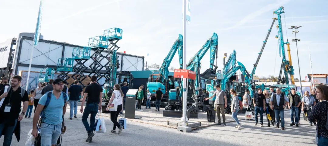 Bauma 2022 | 一组火热现场图带您重温ca888亚洲城智能德国宝马展之旅