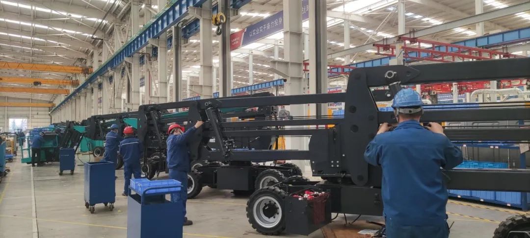 吹响复工“冲锋号”，全力冲刺“开门红”！ca888亚洲城智能高空机械复工复产进行时