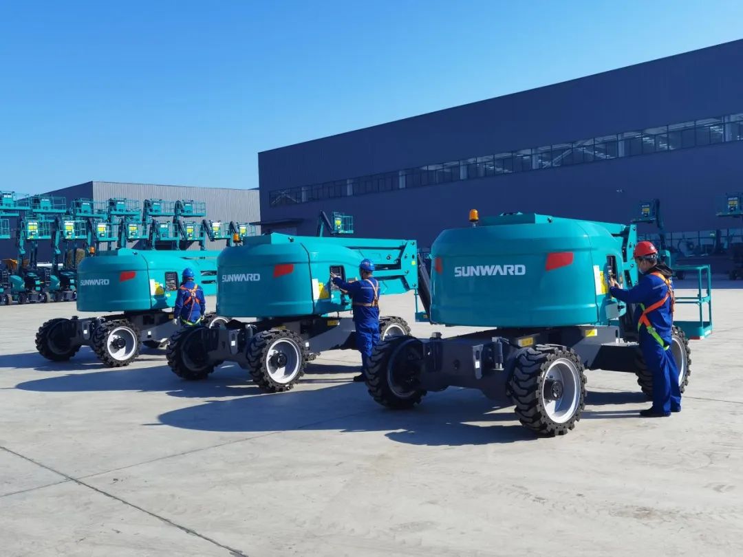 吹响复工“冲锋号”，全力冲刺“开门红”！ca888亚洲城智能高空机械复工复产进行时