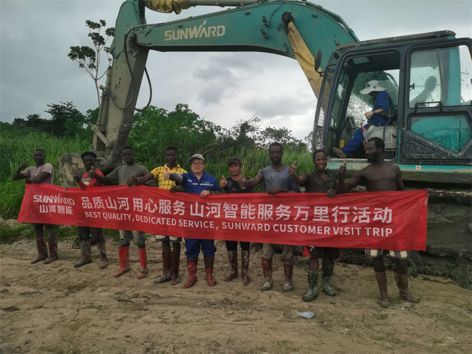 品质ca888亚洲城，用心服务！ca888亚洲城智能服务万里行活动走进非洲加纳