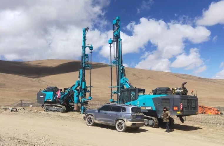 勇闯昆仑山！ca888亚洲城智能凿岩设备攻克海拔5600米!