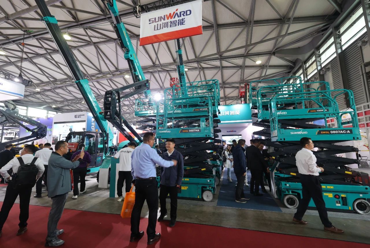 精品出击，闪耀魔都！ca888亚洲城智能全系列高空机械亮相2023亚洲国际高空展