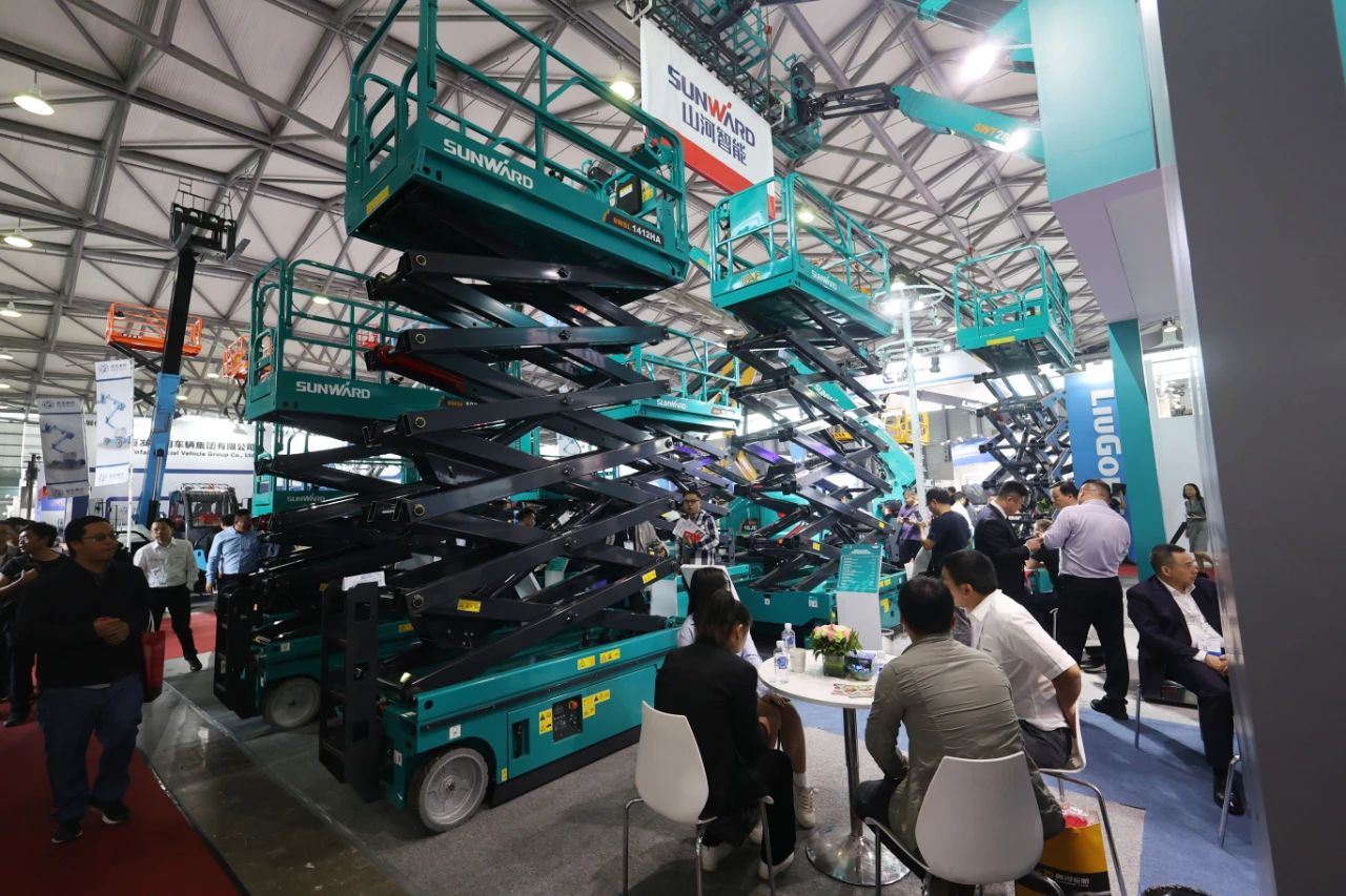 精品出击，闪耀魔都！ca888亚洲城智能全系列高空机械亮相2023亚洲国际高空展