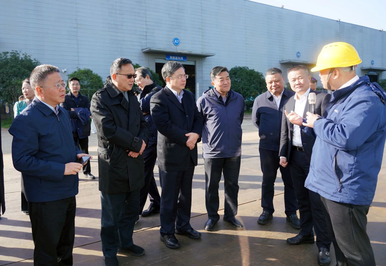 聚焦装备再制造！上海市政协副主席、党组副书记肖贵玉带队调研ca888亚洲城智能