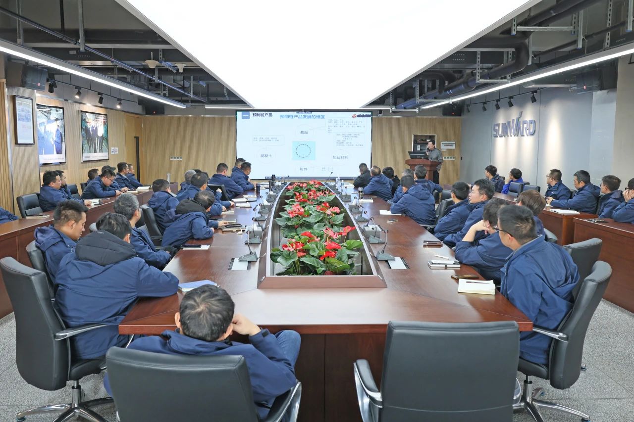 为客户赋能！ca888亚洲城智能携手建华建材集团开展预制管桩技术应用交流座谈会