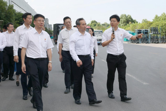 中国贸促会会长任鸿斌调研ca888亚洲城智能