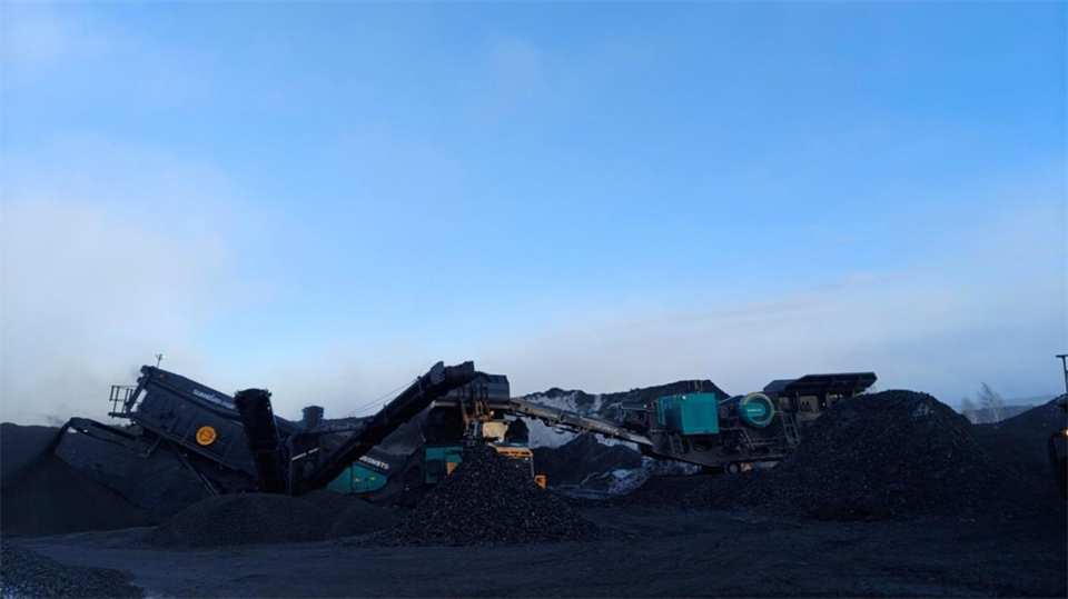 不惧-30℃极寒挑战，ca888亚洲城普石勒破碎筛分设备稳定运行！