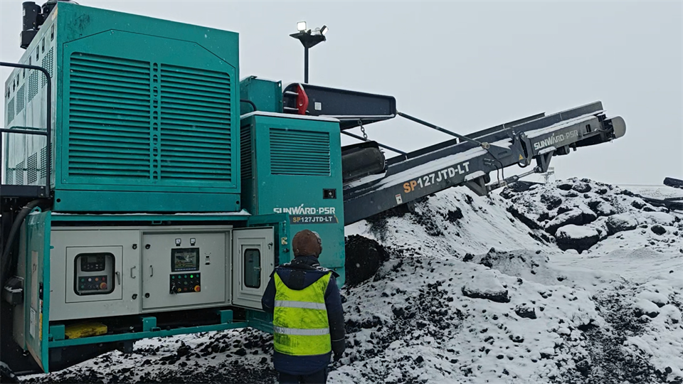 不惧-30℃极寒挑战，ca888亚洲城普石勒破碎筛分设备稳定运行！