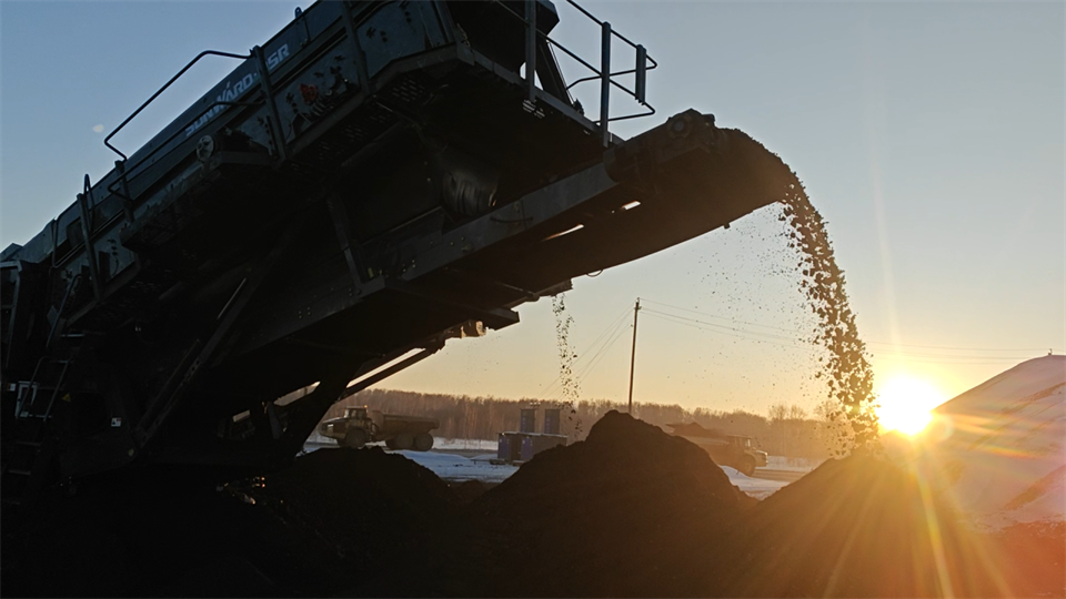 不惧-30℃极寒挑战，ca888亚洲城普石勒破碎筛分设备稳定运行！