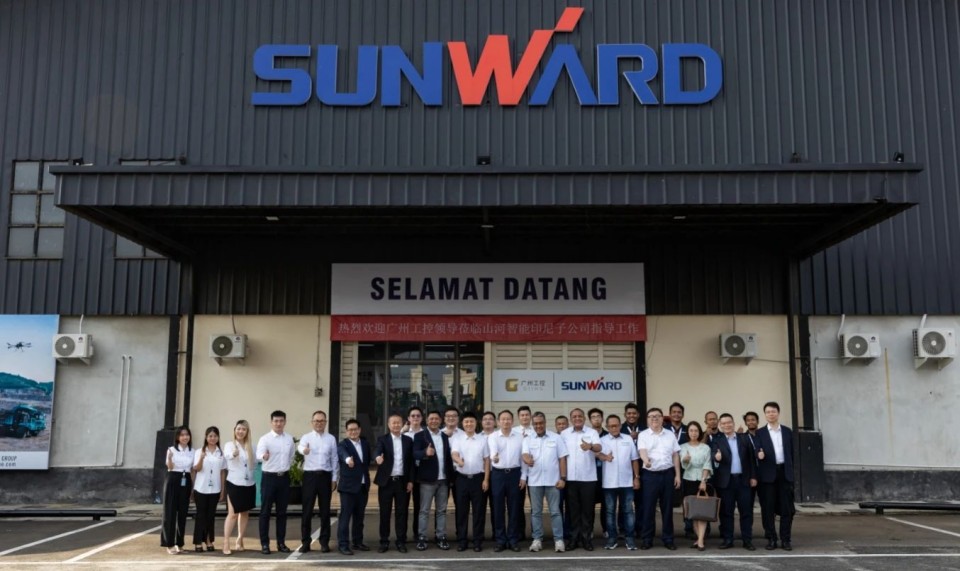 广州工控集团党委书记、董事长景广军率队考察ca888亚洲城智能印尼子公司