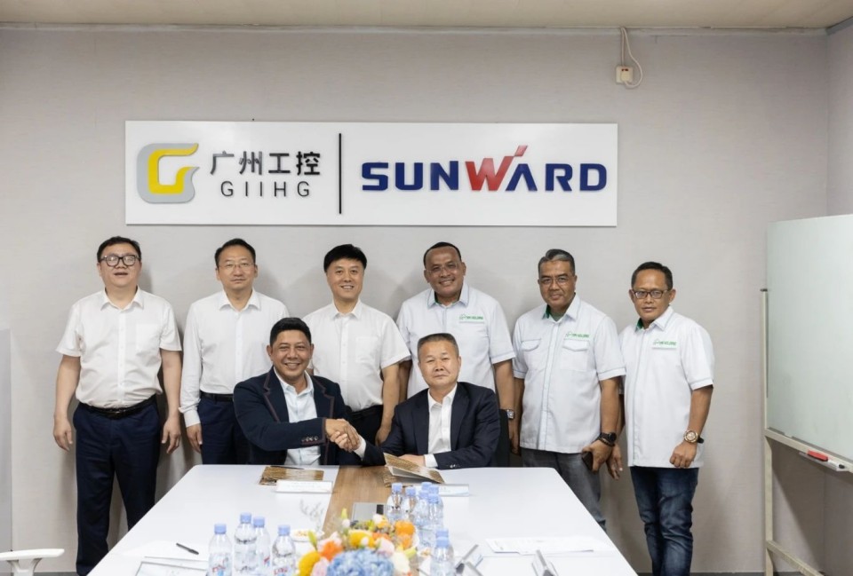 广州工控集团党委书记、董事长景广军率队考察ca888亚洲城智能印尼子公司