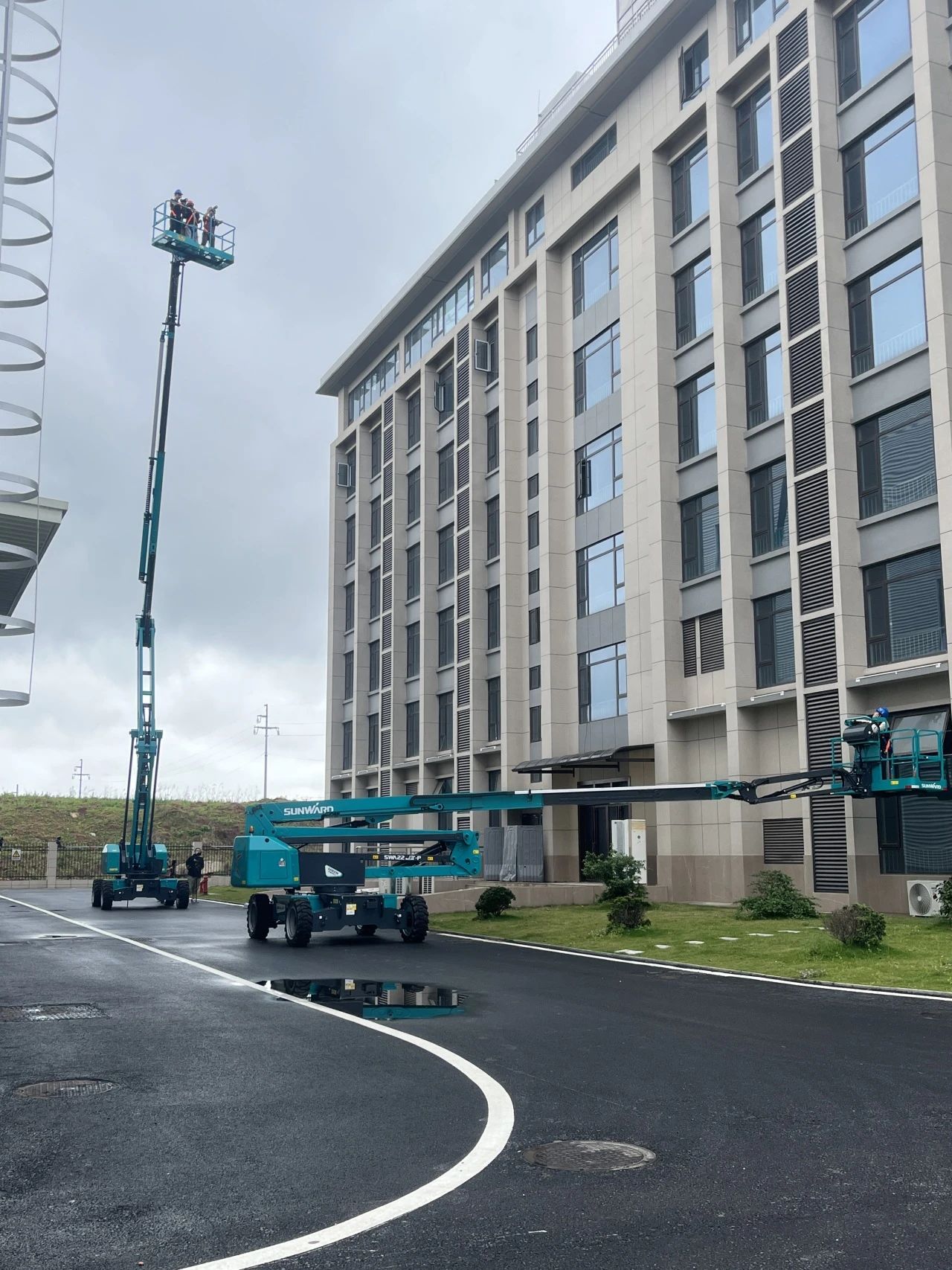 ca888亚洲城智能高空机械亮相《开始推理吧3》，与明星共赴