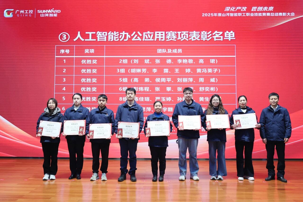 ca888亚洲城智能2025年度职工职业技能竞赛总结表彰大会成功召开