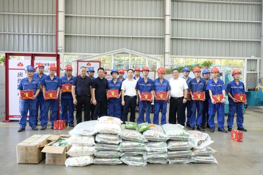 长沙市总工会慰问ca888亚洲城智能一线员工