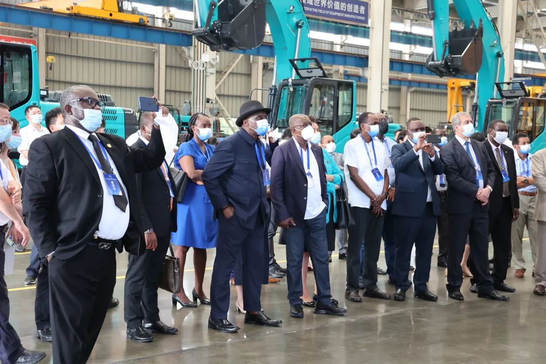 非洲驻华使节走访ca888亚洲城智能