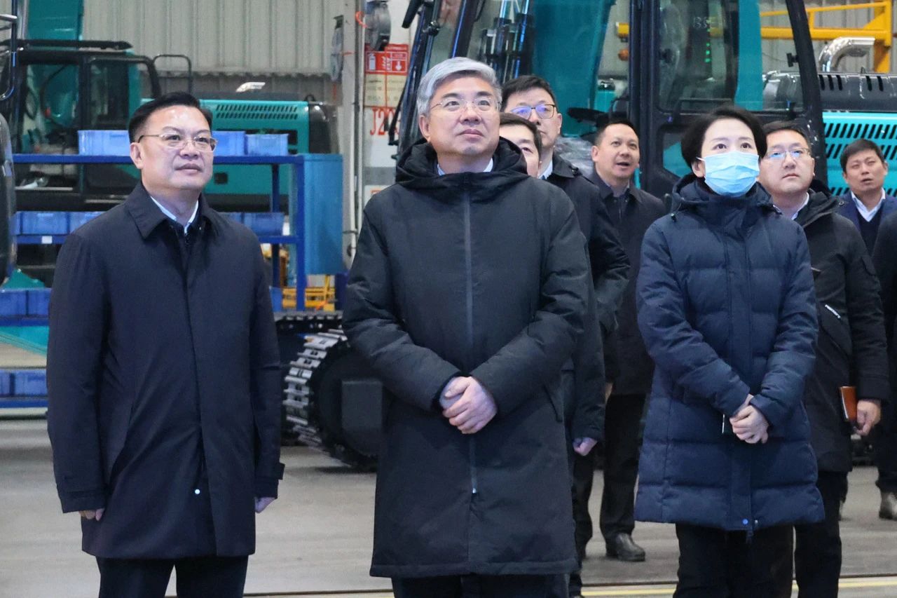 商务部部长助理唐文弘调研ca888亚洲城智能